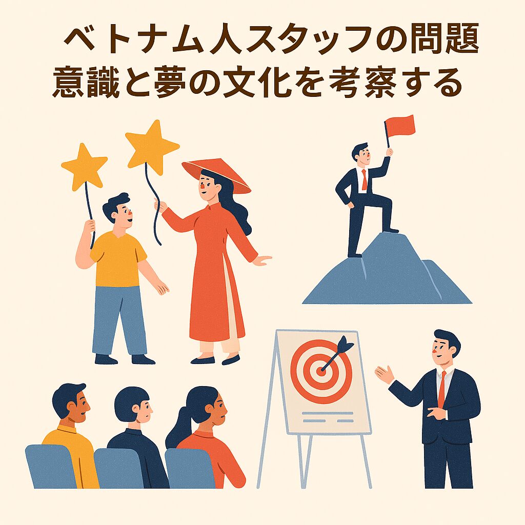 ベトナム人スタッフの問題意識と夢への姿勢を考える